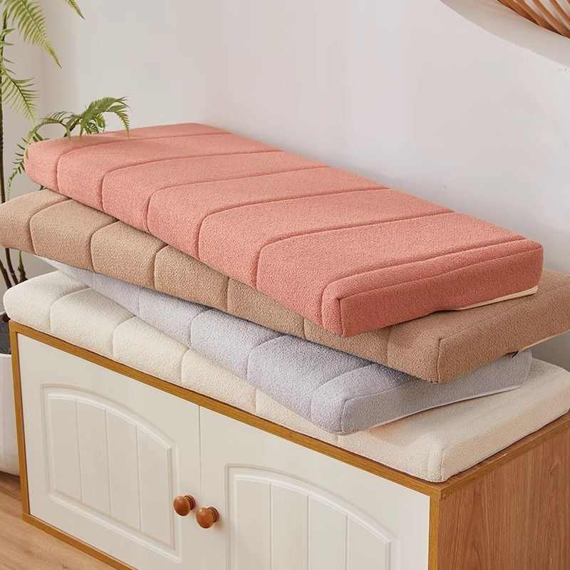 换鞋坐垫卡座软包防滑入户玄关门口鞋柜垫子现做海绵座垫软垫