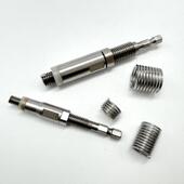 M12套牙套螺纹公英制无尾螺套安装 无尾工螺套安装 护螺工具M662 具