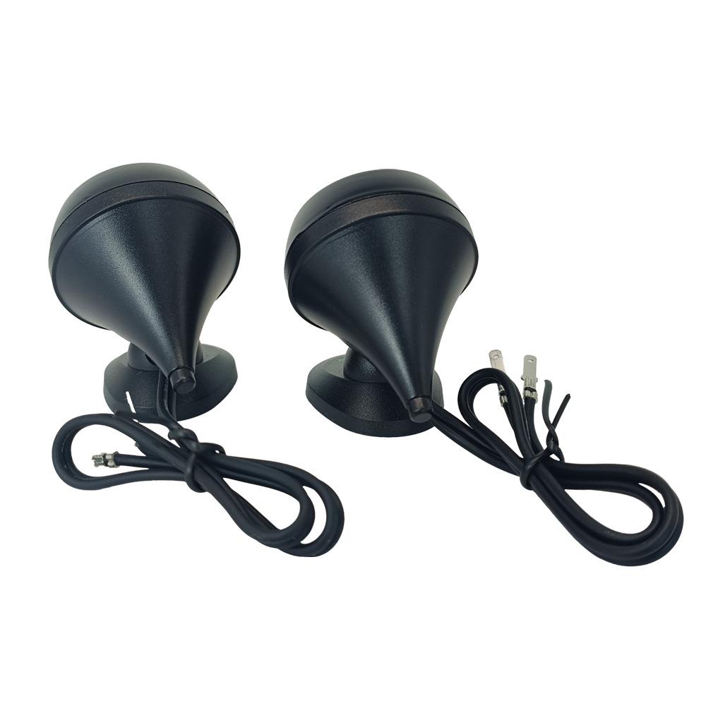 汽车高音喇叭高音仔外置改装车载小高音头音响12V24V无损通用一对