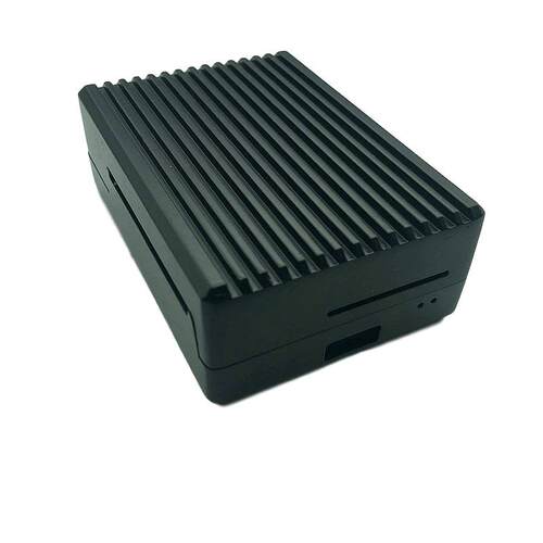 树莓派4b外壳散热外壳金属4代外壳raspberry pi4主板铝合金保护壳