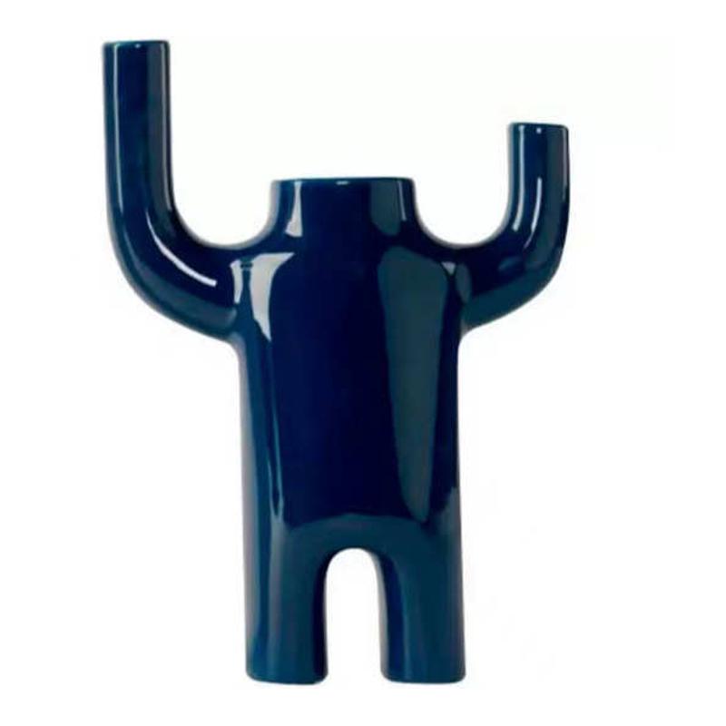 装饰品软桌面书架摆件人物陶瓷举手工艺品现代陶瓷创意简约工艺品