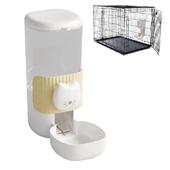 Food Feeding Dispenser Cat Cage Pet Bowls Dog