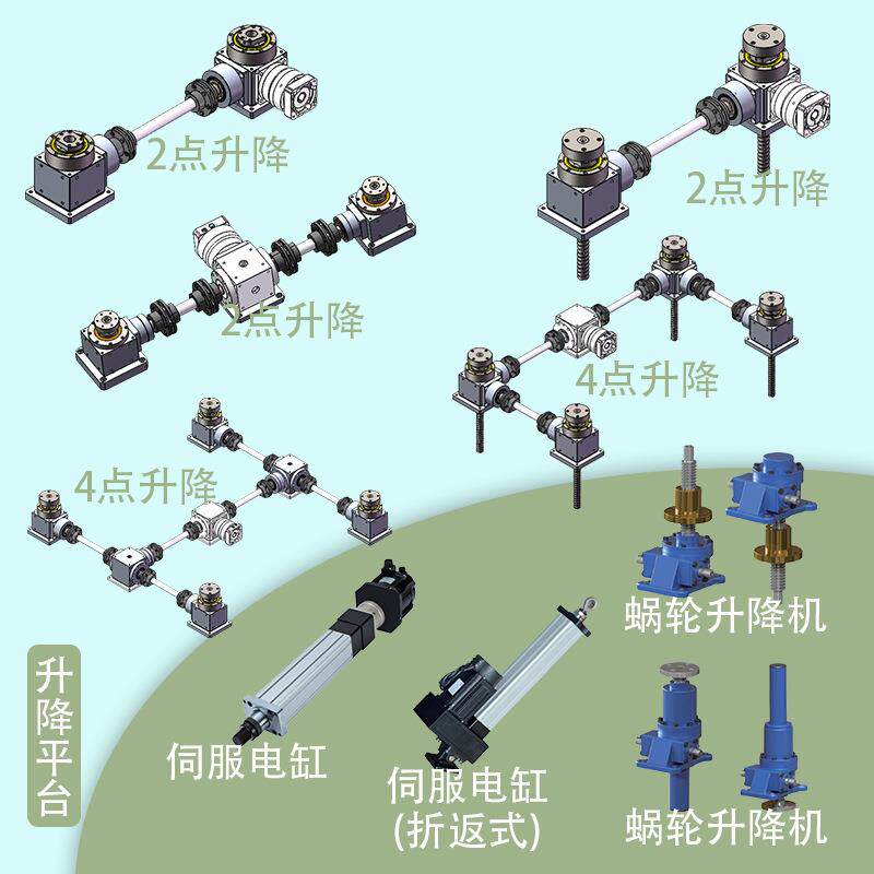 XLY新立盈同步升降平台滚珠丝杆升降机智能自动化上下升降台送料