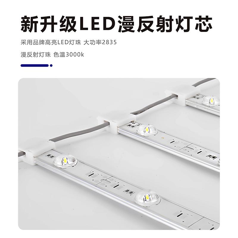 公共厕所吸塑灯箱广告牌WC加油站指示牌侧挂男女洗手卫生间挂墙式