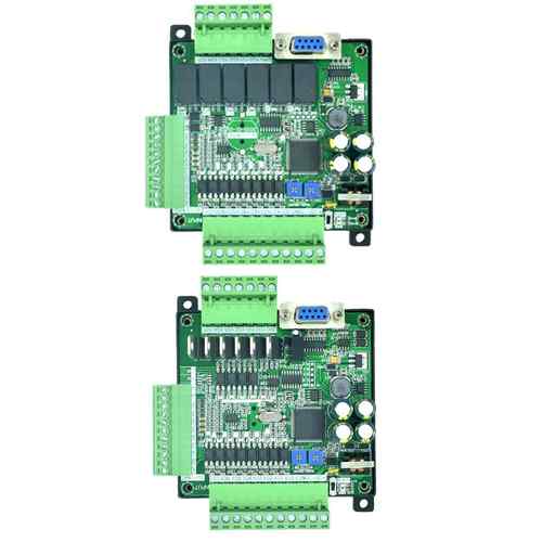 工业控制板Plc国产Fx3U-14Mr/14Mt简易微型一体机可编程控制器