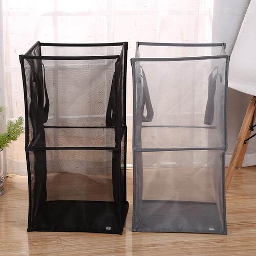 Foldable Nordic Style Breathable Dirty Laundry Basket with S