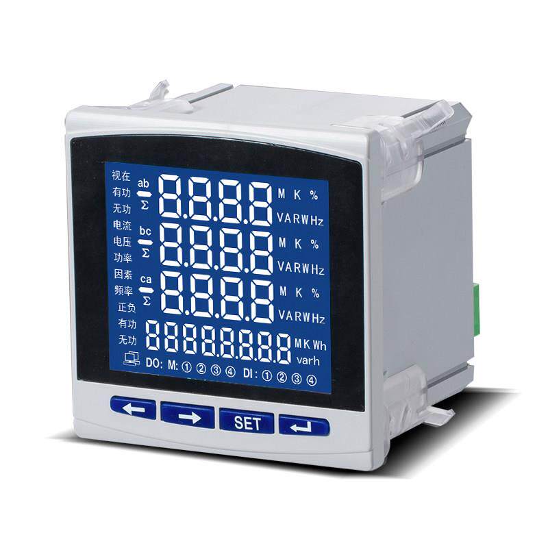 三相液晶多功能电力仪表YG194E-9SY上海顶德电器原厂直销智能电表