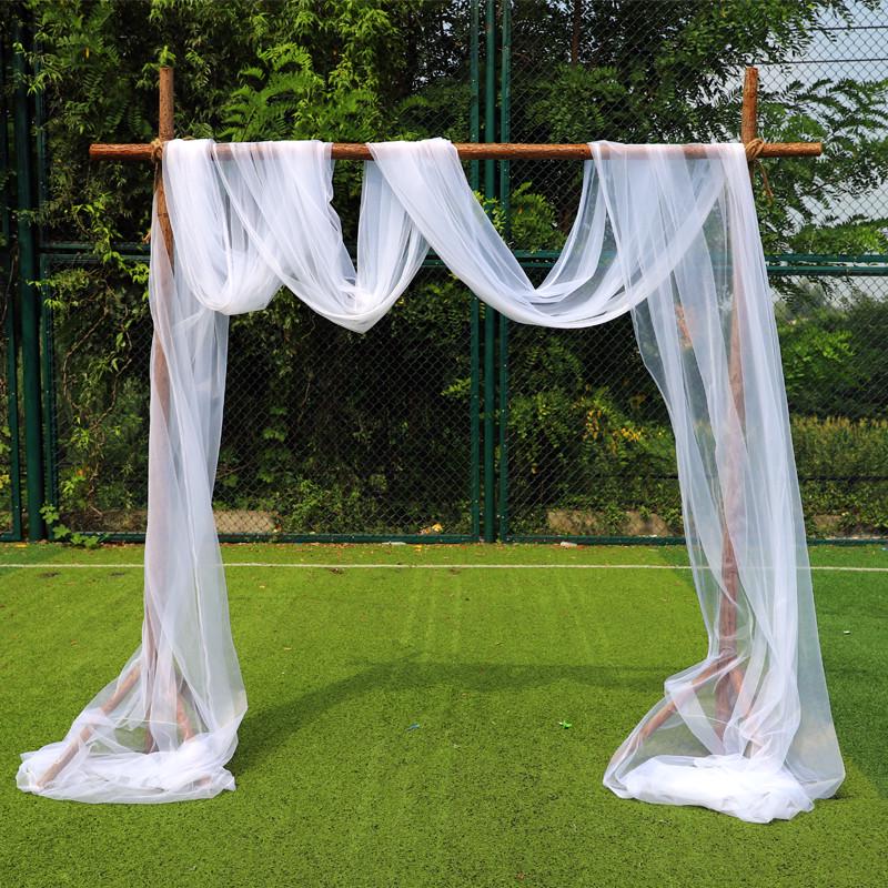 系布置木桩花艺门门森装饰婚礼婚庆背景草坪道具幸福户外舞台新款