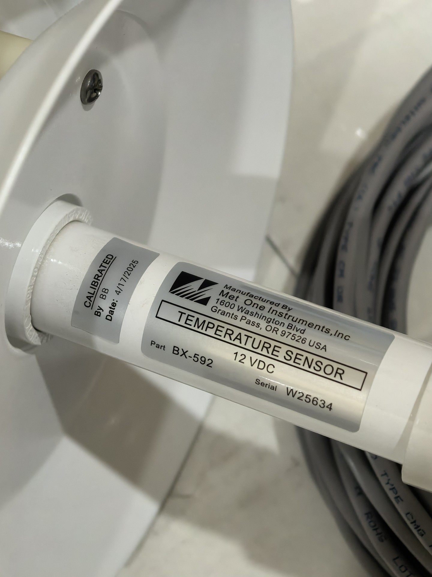 全新 Metone 温度传感器 BX-592，12VDC，2