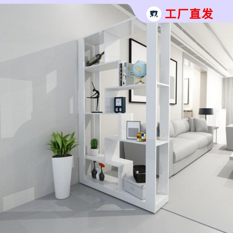 现代简约玄关柜北欧门厅柜创意双面屏风隔断柜子客餐厅置物架酒架