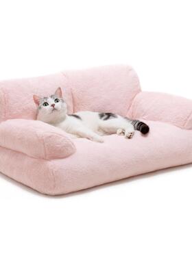 热销宠CWSF-001沙发发小兔毛拆可洗狗沙物床垫子猫窝狗窝沙发窝睡