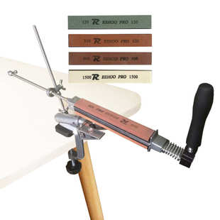 锐和Rehoo品质货源360度可翻转金属定角磨刀器夹具支架RH006