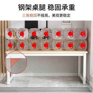 简易家用台工式 03圆角办公电椅脑桌公套装 办桌子作台简约长方形书