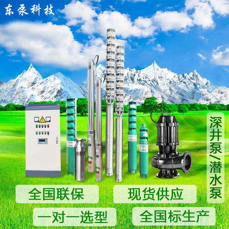 山东东泵QJ潜水泵QJ农用泵深井泵深水泵