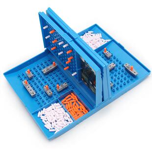 对打海战舰对战海战船游戏棋定位逻辑思维双人益子桌面玩具