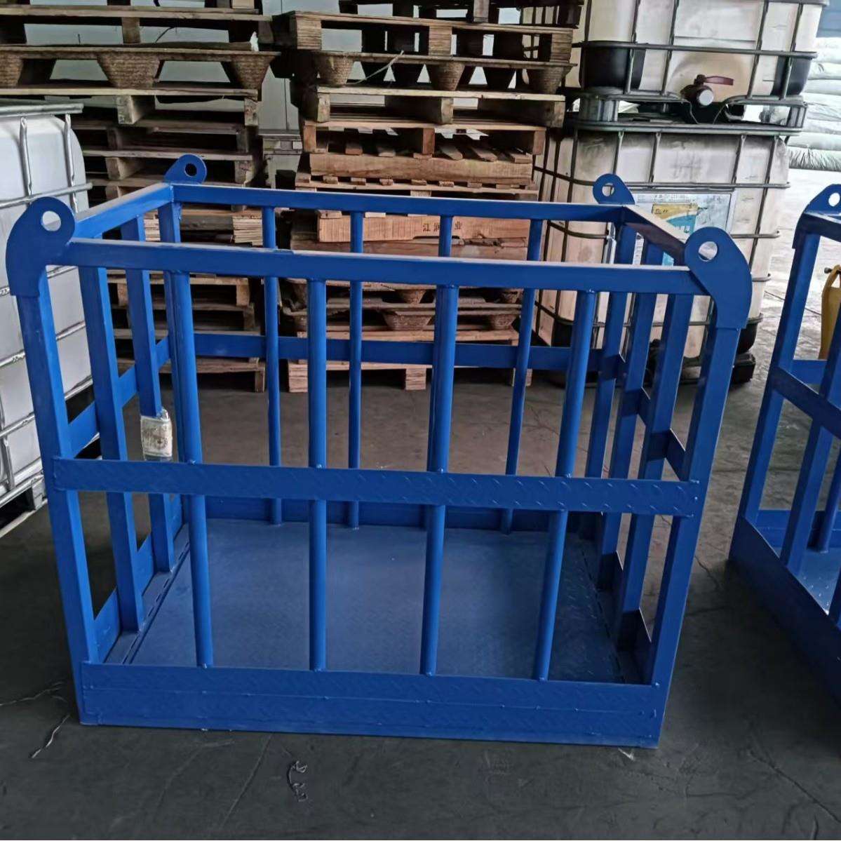吊车吊篮吊框高空作业篮站人工作筐钢丝绳吊装篮起重机专用吊车框