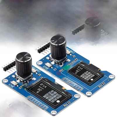 1.3寸0.96寸OLED显示屏加EC11旋转编码器组合模块IIC接口