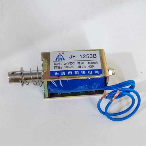 矶法框架式 直流电磁铁JF-S1670DL MQ8 DC12V24V 锁用电磁铁 吸力