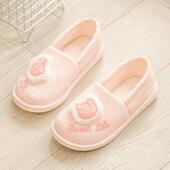 透气防滑春秋可爱家居孕妇厚底拖鞋 薄款 软底七月份产后夏季 月子鞋