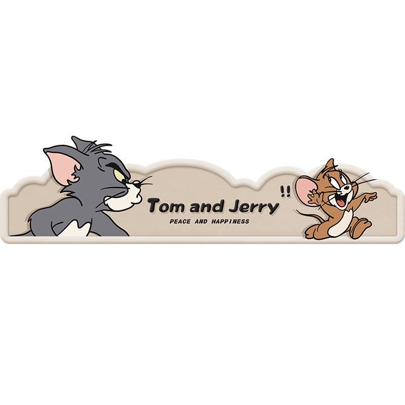 孩猫和老鼠卧室床头装饰画可爱卡通创壁儿童房男女孩画房间686挂