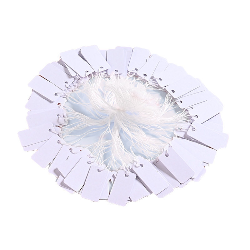 酒标签吊牌空白带麻绳存酒标签自制青梅酒手写标签牛皮纸挂牌卡片