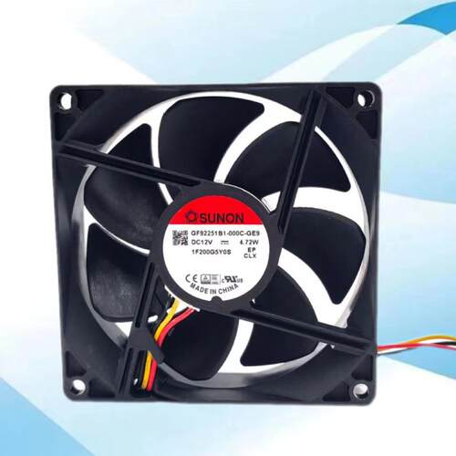 SUNON 建准 GF92251B1-000C-GE9 12V 4.72W 9025 静音b3散热风扇