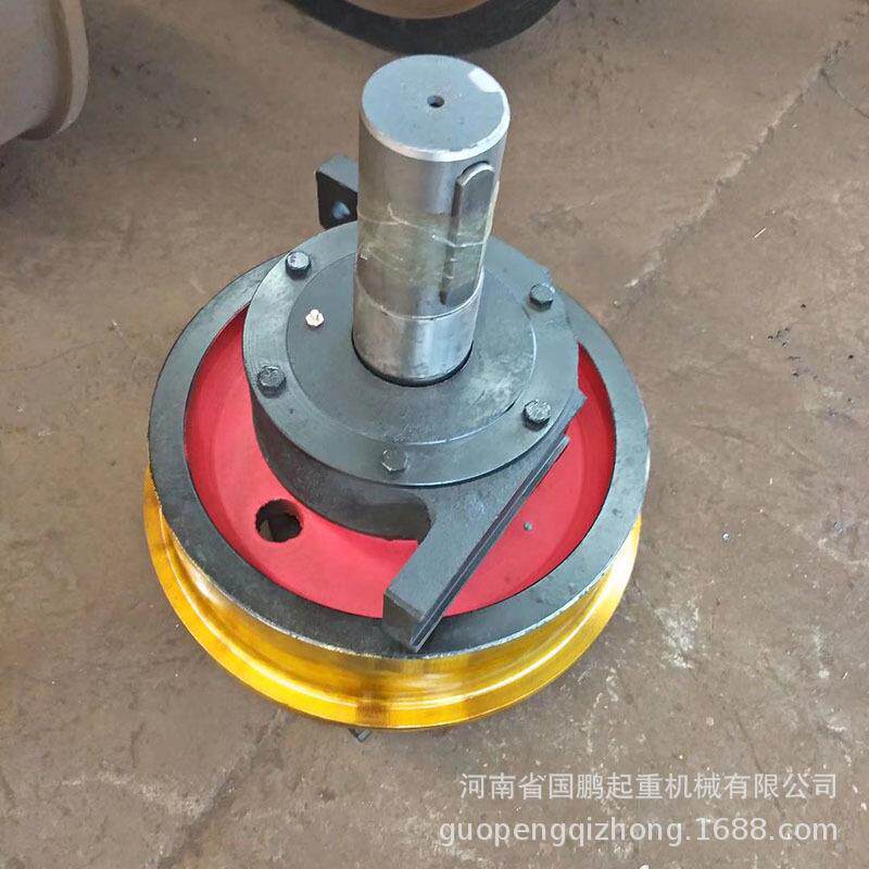 500×150起重机单双边主动被动车轮组 淬火调质车轮组车轮轴