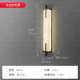 长条云石背景新电视灯客厅床头灯全墙壁灯中式 铜走廊卧室现代过道