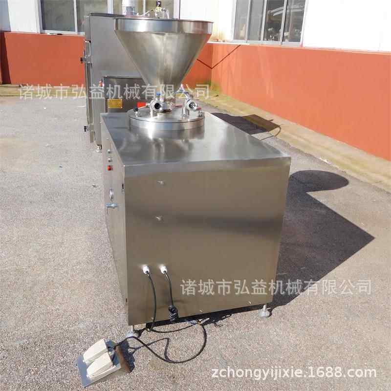 火腿肠加工套EMZ流水线 手肠液压灌肠肠机 成掰皮蛋血肠灌机设备