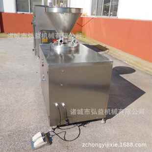 全动自动不锈钢液灌肠机 全自火腿灌肠肠打卡一体机 液SFM压压灌