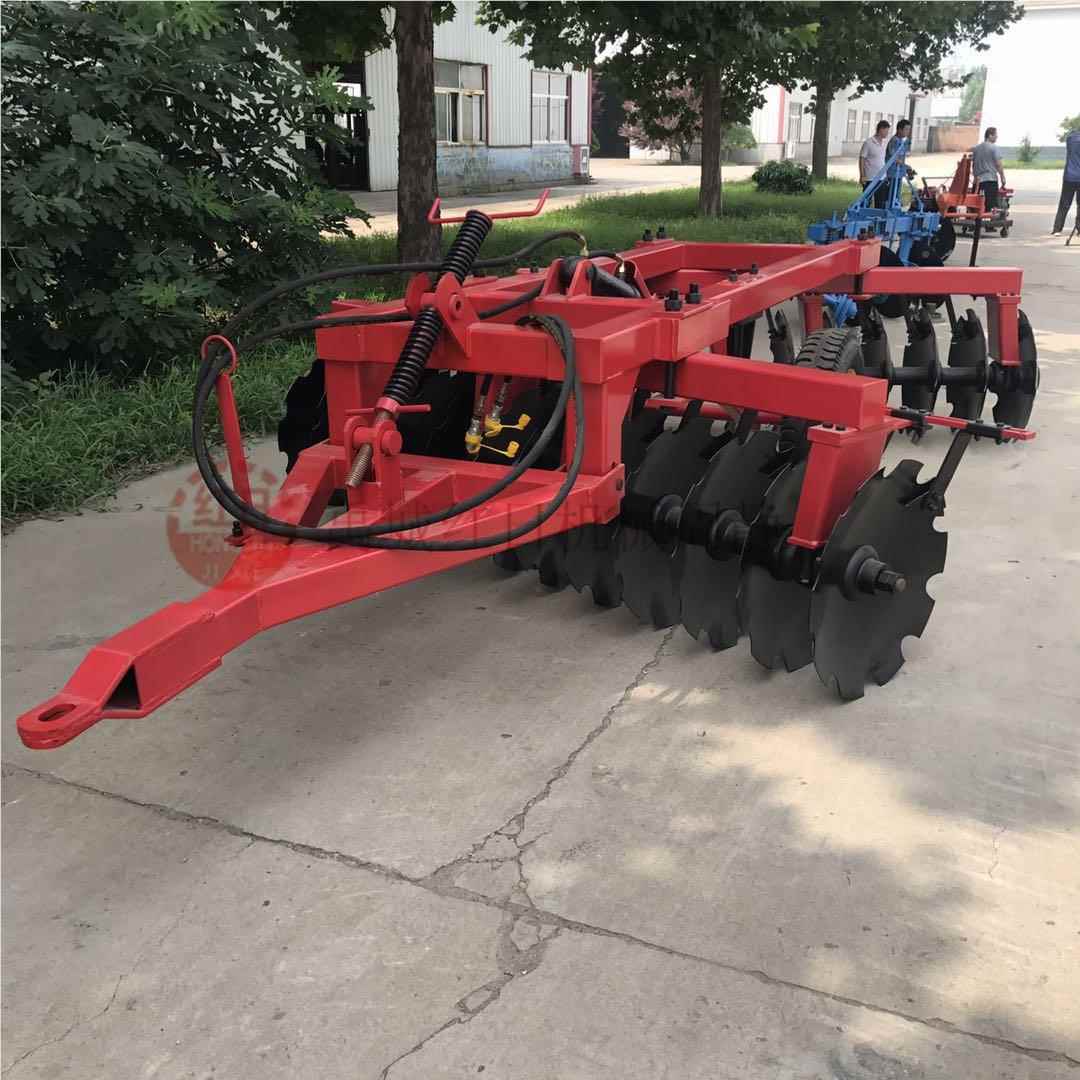 175盘耙厂家 液折翼重型圆压耙 660圆*6m盘m东北V型缺口重耙