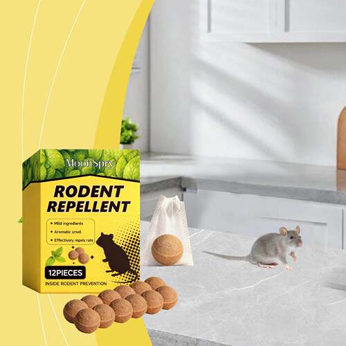 MOONSPRY Mouse Repellent Pellets - Suitable for Multiple Ind
