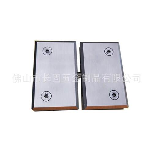 ST-A022方形斜边360度浴室双夹玻璃夹玻璃五金旋转铰链合页