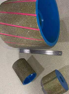 砂轮 粗磨边打磨金刚石去皮切削铸铁 电镀修整大非标滚轮磨量