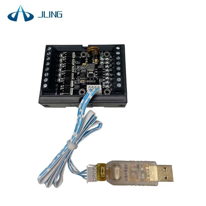 厂家直销 FX1N-14MT 带模拟量 国产plc工控板 晶体管 控制器