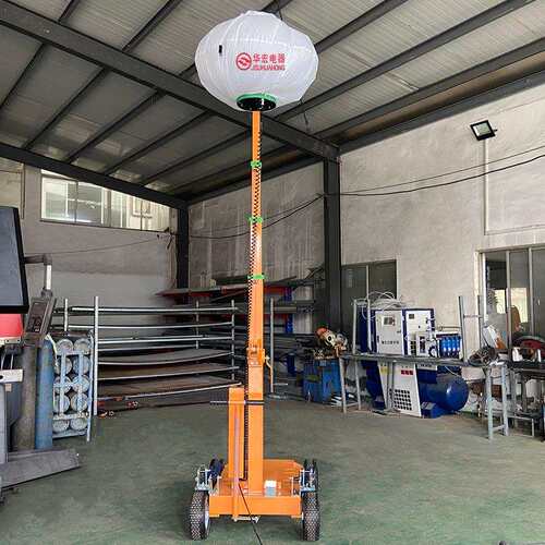 HMF957-S户外施工推车式移动灯塔4米6米应急工程照明车light