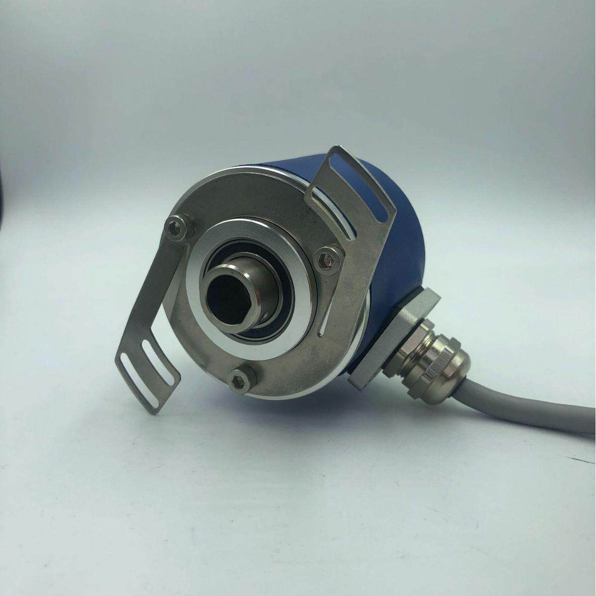 伺服电机编码器8级光电感应信号铜锥轴法兰专业编码器厂家工业级