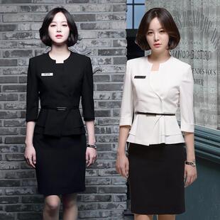 k型医疗整形会诊接待工作服套装美容院酒店前台收银制服店长工作