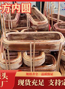 TU2无氧铜异形管生产厂家C10180无氧铜外方内圆管TUO毛细管现货
