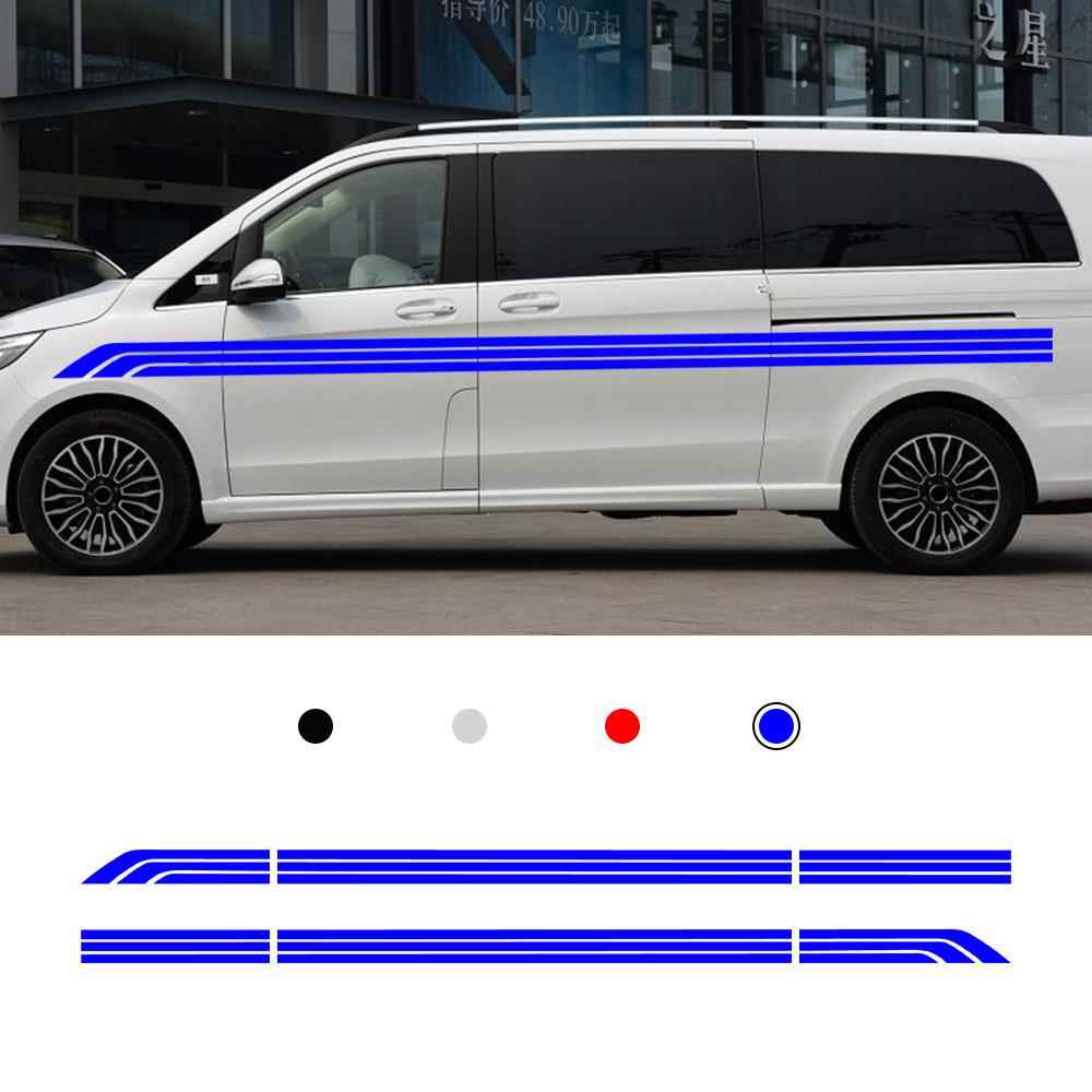 适用于Motorhome Camper Van 侧裙车贴改装个性贴纸A205