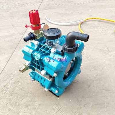 隔膜泵柱塞泵冠宇喷药机不锈钢高压泵拖拉机喷药机压力帮浦三缸四