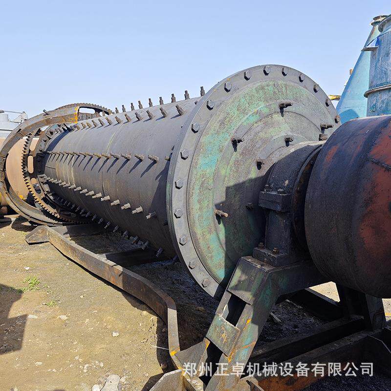 出售一台重型二手1545轴承球磨机 九成新57加厚衬板大小齿轮完好