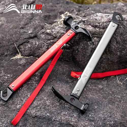 户外工具多功能锤子露营帐篷地钉工兵野外求生装备铸铁榔头