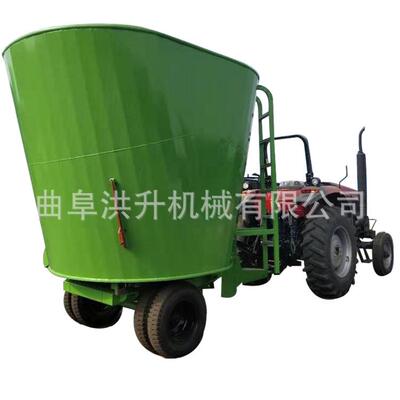 大型牵引式搅拌机牛羊草料混合机TMR全日粮制备机