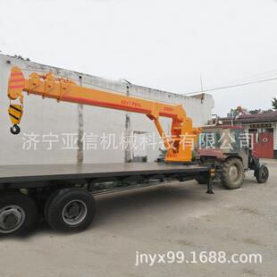 牵引平板吊自卸吊运一体机 拖拉机改装 集装 箱6吨拖拉机随车吊