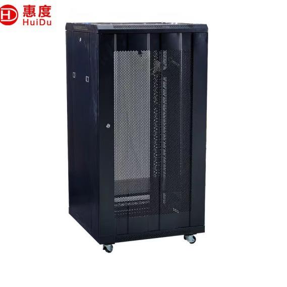 惠度（HuiDu）HD-22U标准19英寸网络机柜功放麦克风交换落地机柜