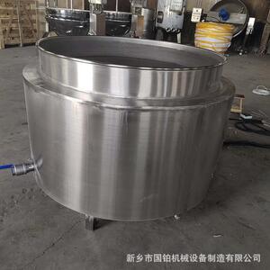 卤肉脱毛锅大型煮肉无烟锅物料熔化加热带保温层不锈钢黄香锅