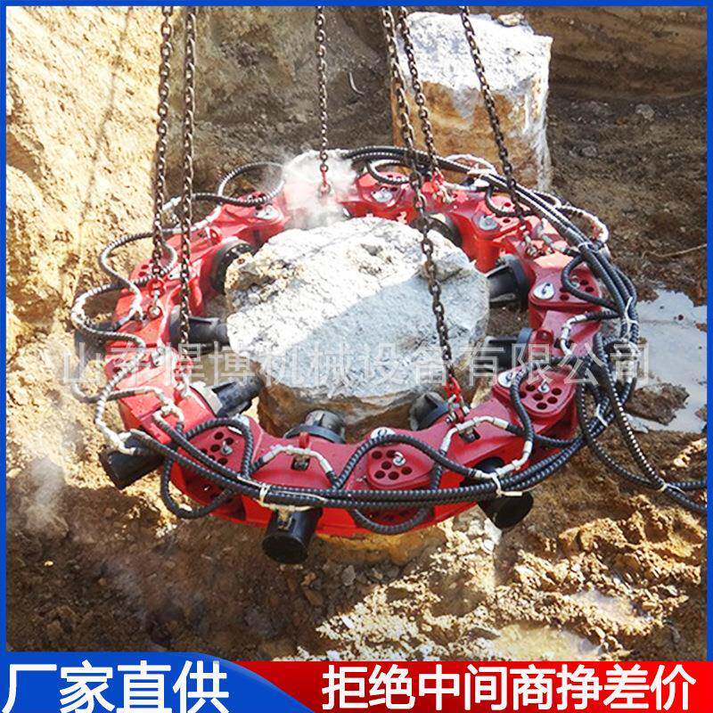 液压破桩机截桩机水泥桩液压拆桩机圆形混凝土液压截桩机