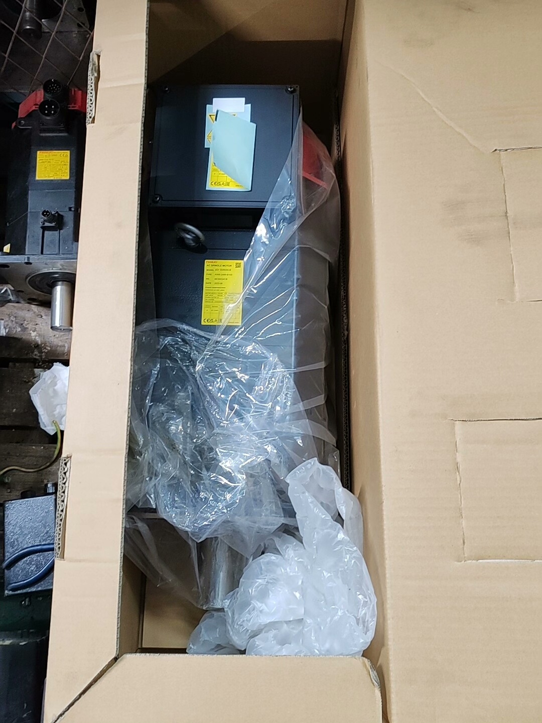 发那科A06B-2499-B103主轴电机原装全新，议价。