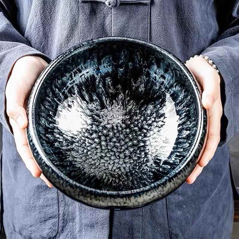 大口径建盏茶洗茶杯家用陶瓷茶水缸废水桶茶缸杯洗大号茶渣缸海洗